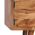 Swen Studio -  TV Cabinet Solid Acacia Wood with Carved Doors 117x30x40 cm